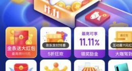 京東金融發10億“京貼” 助力全民狂歡11.11