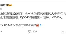vivo X300系列已備案：全球首發天璣9500