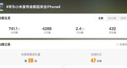 壓力給到蘋果 華為小米發布會前后夾擊iPhone