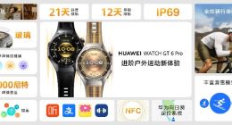 智能穿戴與音視頻體驗再升級，HUAWEI WATCH GT 6、FreeClip 2等新品發布