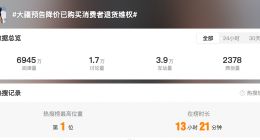 “剛買一周降了900元” 大疆突然降價引維權糾紛 官方回應