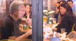 黃仁勛在韓國吃炸雞引千人圍觀