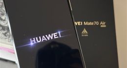 史上最薄Mate！華為Mate70 Air真機亮相：6.9英寸寬比例屏幕