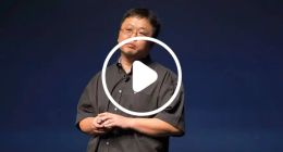 在百度世界大會上和“羅永浩”嘮上了